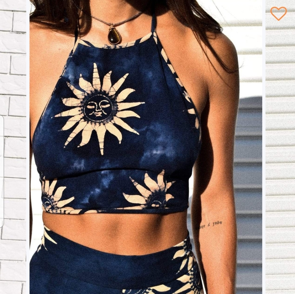 Her Pony 🐴 Live by the Sun halter & shorts set